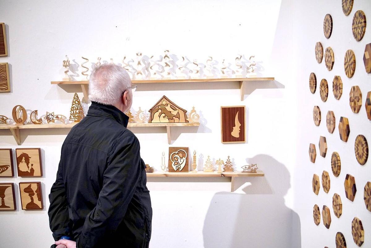 Muestra de piezas de madera en la sala de exposiciones de La Encarnación hasta el 6 de septiembre.