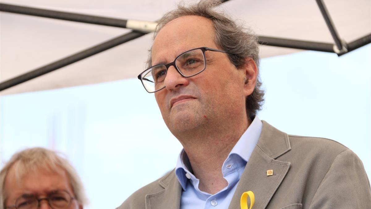 El presidente de la Generalitat, Quim Torra.