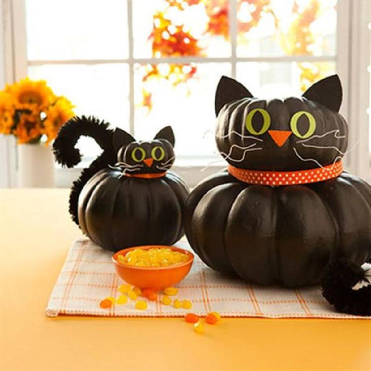 Ideas para decorar calabazas infantiles para Halloween Ideas para decorar calabazas infantiles para Halloween