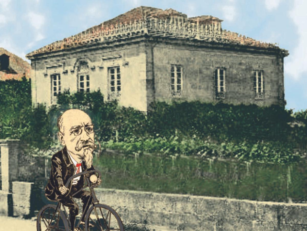 O tranvía no tempo dos carruaxes. // Arquivo do autor