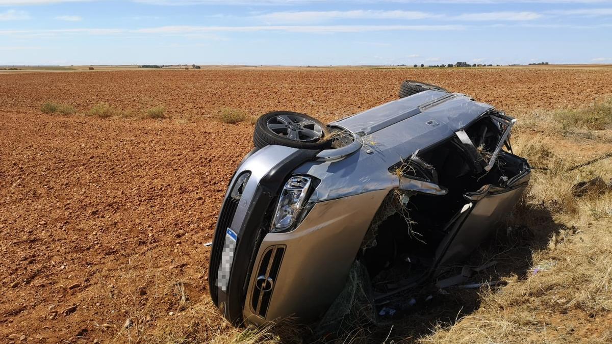 Accidente en Villarrín de Campos