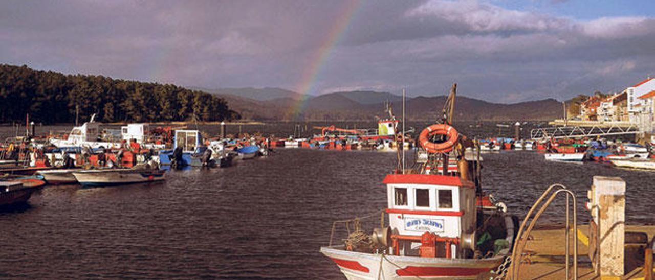 Imagen actual del Puerto de Vilagarcía en el que los británicos siempre tuvieron gran interés.  // Iñaki Abella