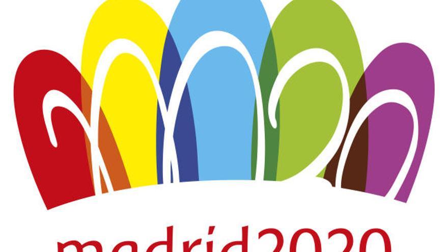 Logotipo de la candidatura &#039;Madrid 2020&#039;.