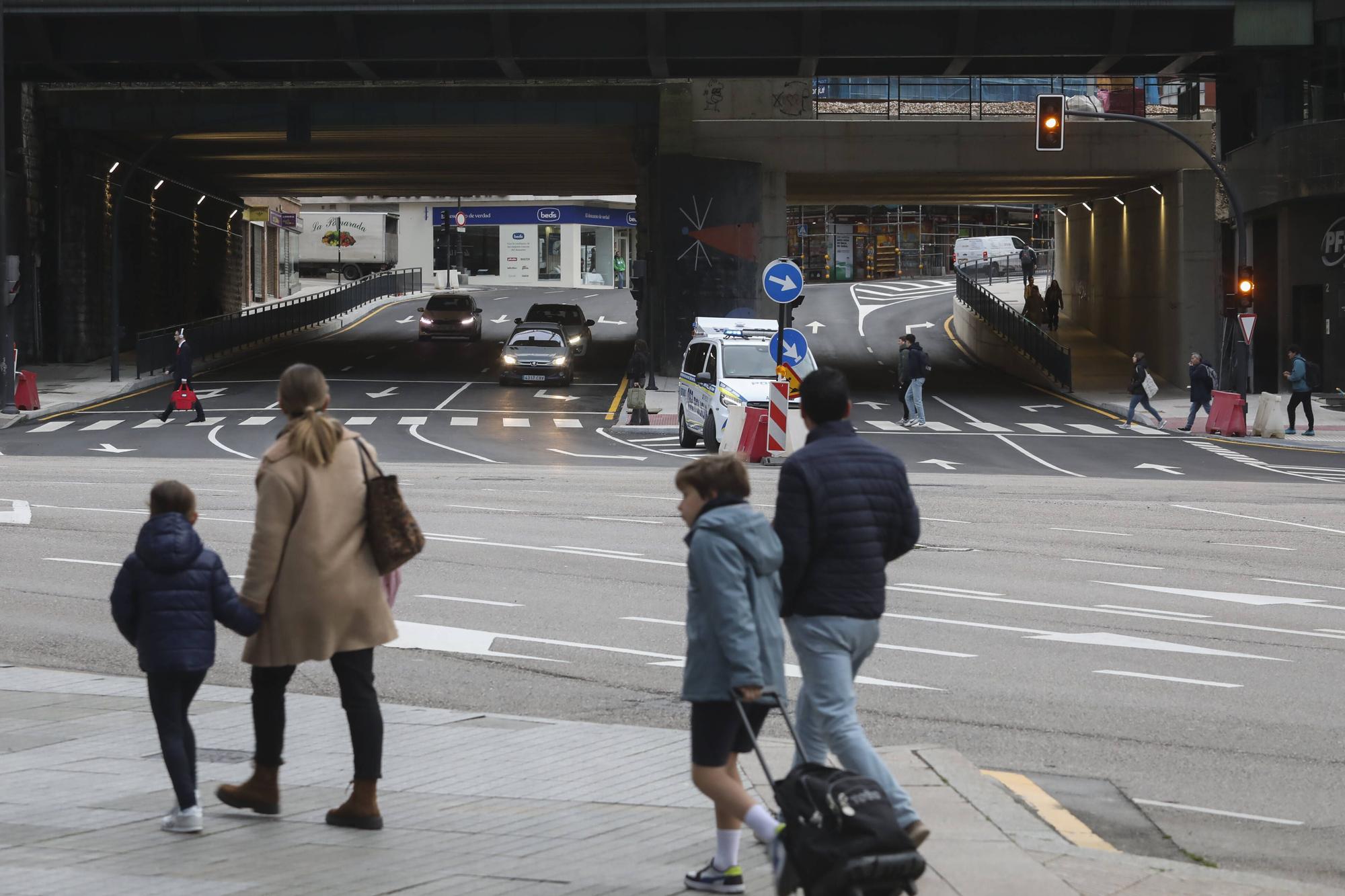 Los vecinos de Ciudad Naranco dan el "más que sobresaliente" al túnel de Nicolás Soria