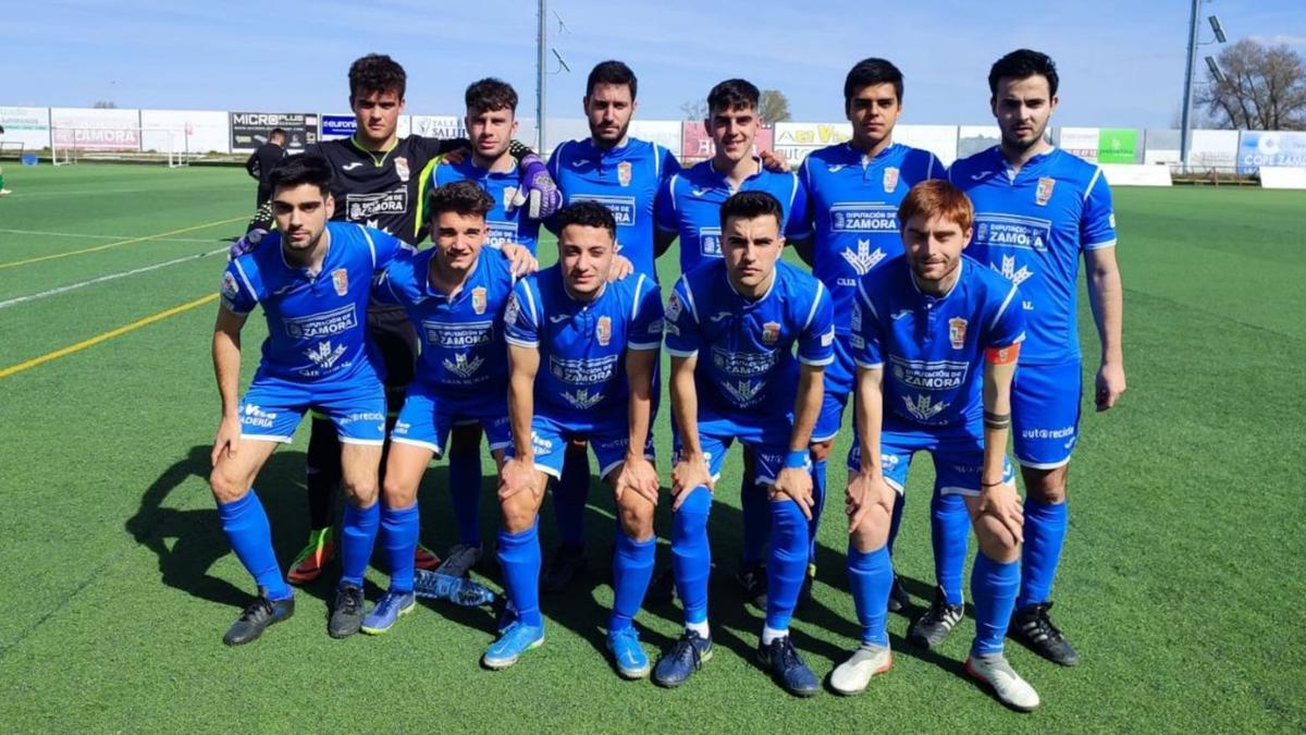 Once inicial del Villaralbo B. | Cedida