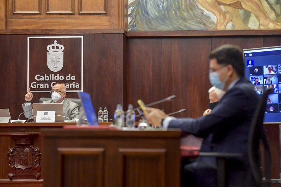 Pleno del Cabildo grancanario (05/07/2021)