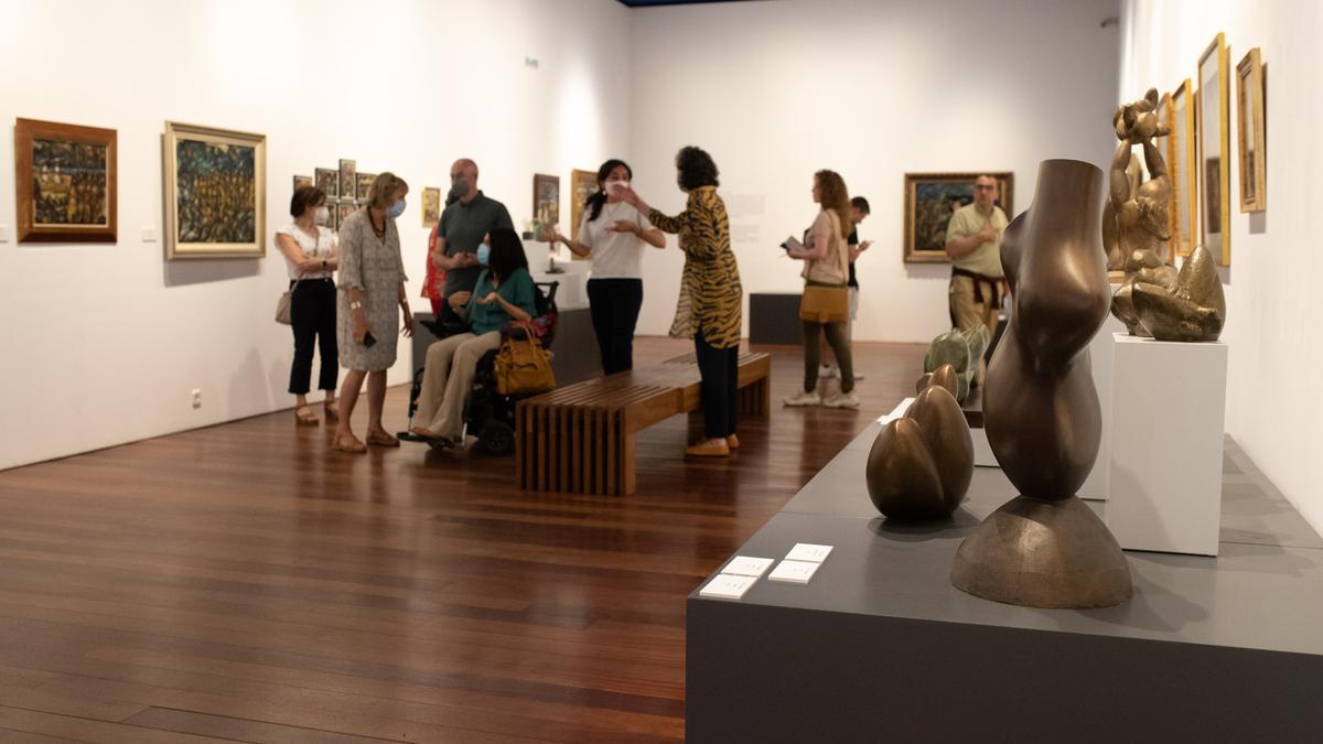 INAUGURACION DE LA MUESTRA PISANO SALE AL ENCUENTRO DE BALTASAR LOBO