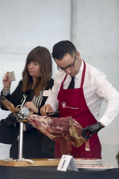 Concurso Nacional de Cortadores de Jamón en Salenor.