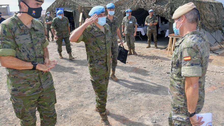 La Brigada 'Canarias' XVI, preparada para su despliegue en el Líbano