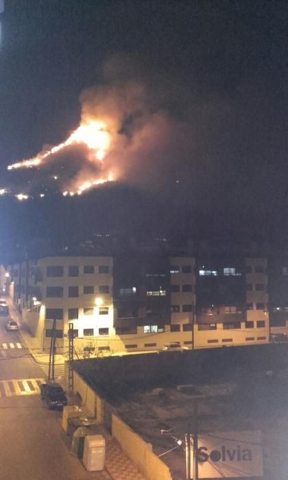 Incendio en Tavernes de la Valldigna