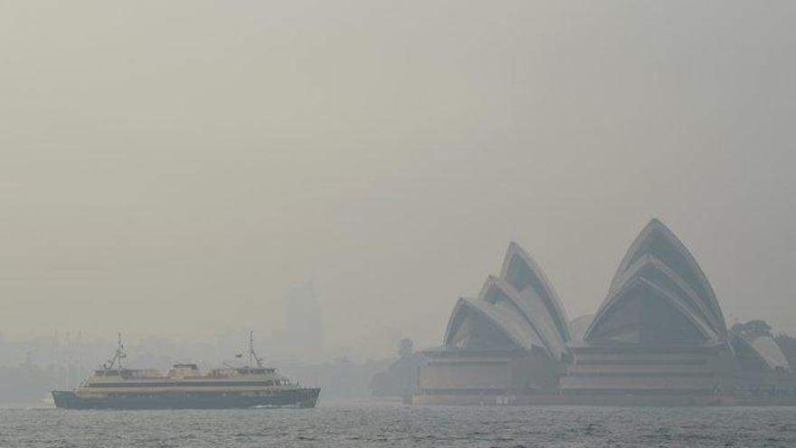 El humo de los incendios dispara los niveles de contaminación en Sídney