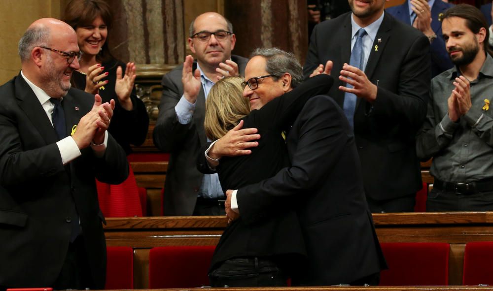 Ple d''investidura de Quim Torra