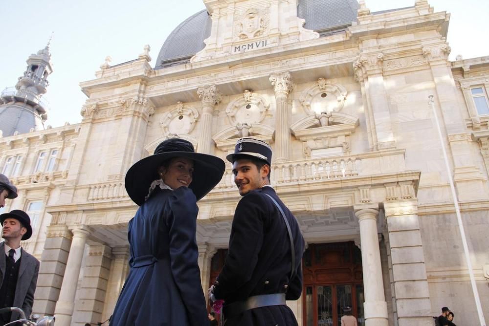 Se rueda en Cartagena una película ambientada en los años veinte