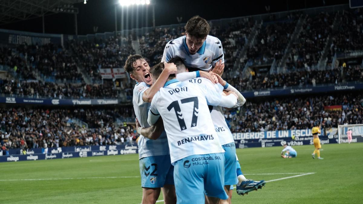 El Málaga CF - Algeciras CF, en imágenes.