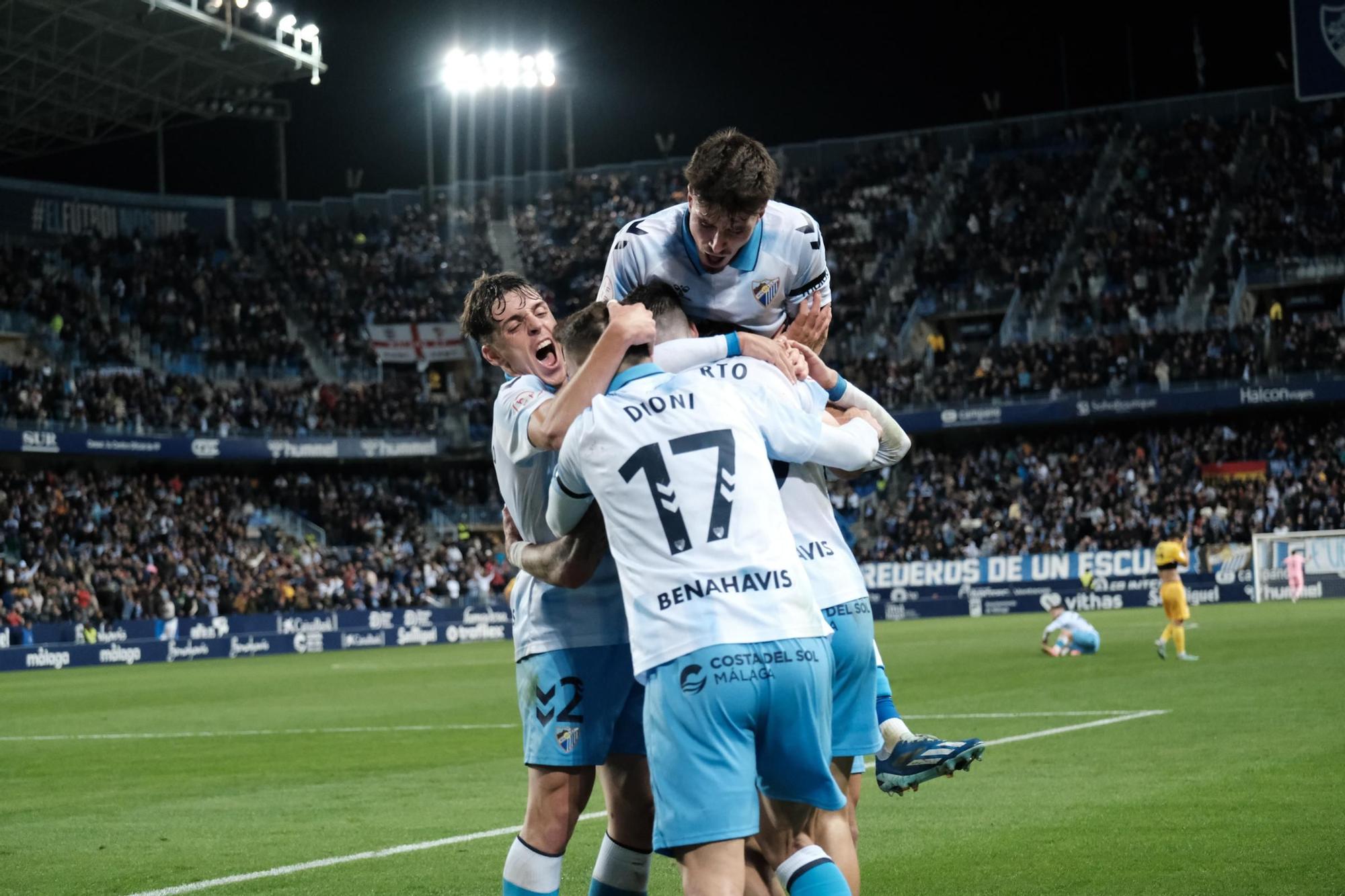 El Málaga CF - Algeciras CF, en imágenes