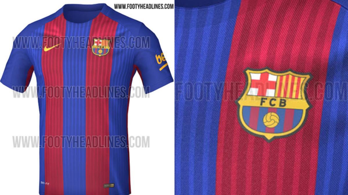 Así será, sin sponsor, la camiseta del Barça del próximo curso