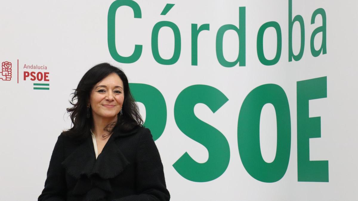 Rafi Crespín, secretaria general del PSOE de Córdoba y máxima responsable provincial, en imagen de archivo.