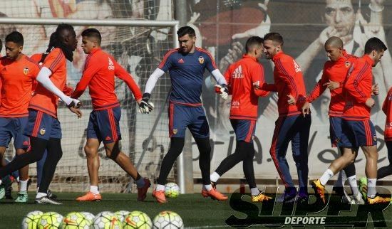 Entrenamiento del Valencia CF