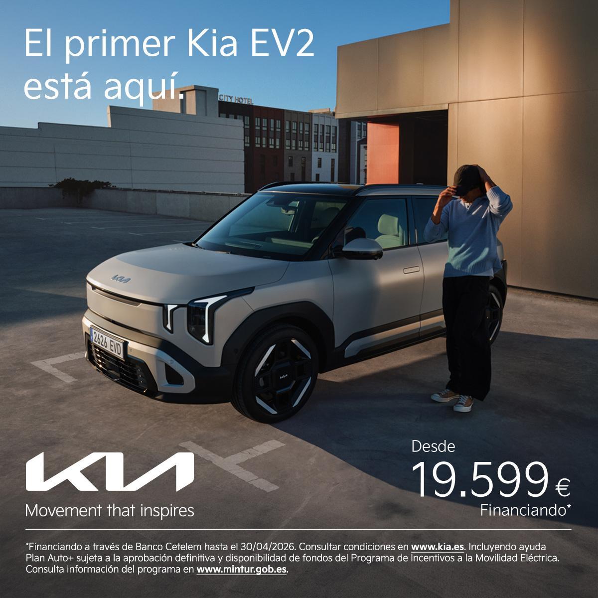 Por menos de 20.000 euros, el Kia EV2 ahora puede ser tuyo.