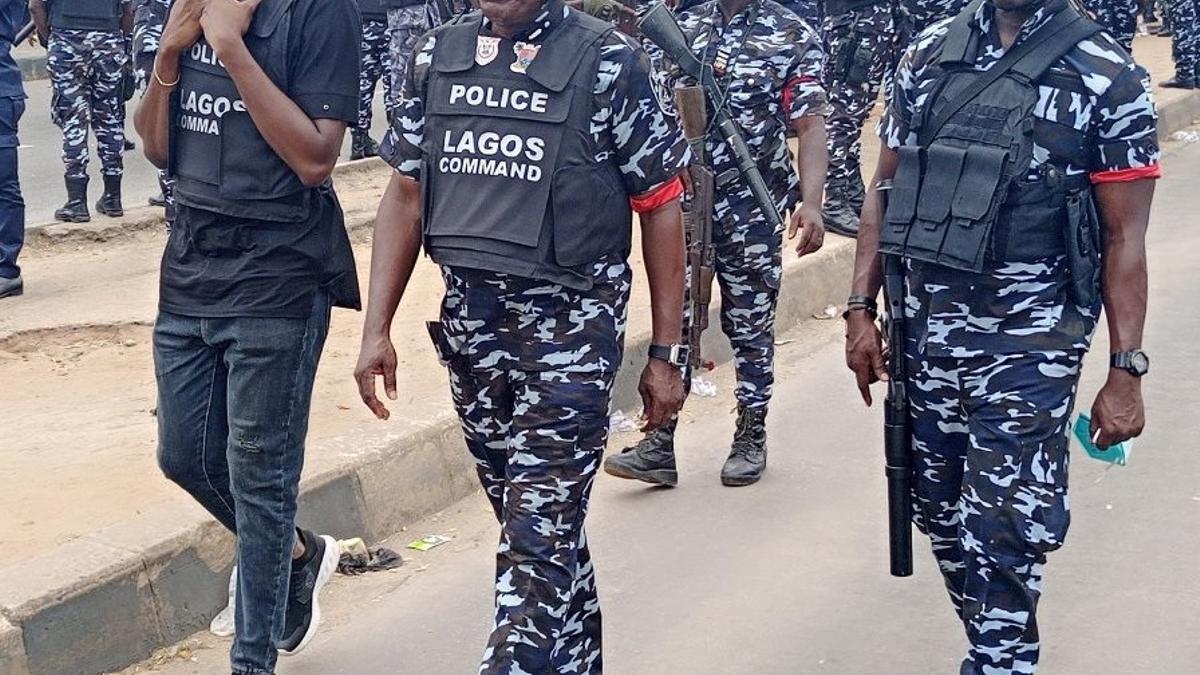 Imagen de archivo de la Policía de Nigeria.