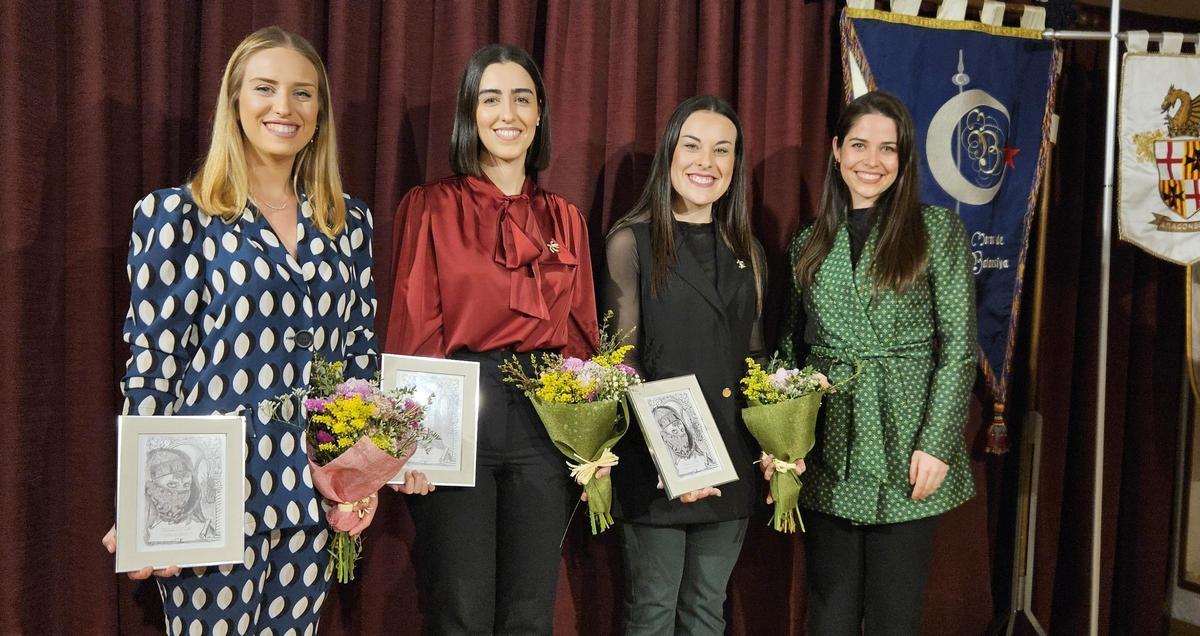 Cristina Madrero, Gloria Chaves, Belén García y Carmen Martín