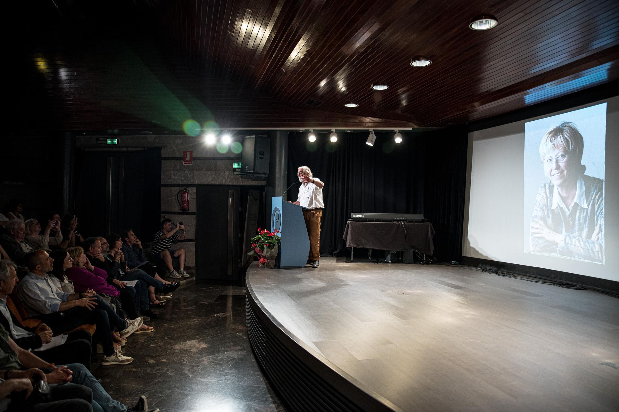 Les imatges de l'homenatge a Rosa Toran 