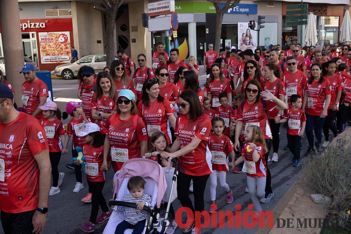 Marcha de la ONG Delwende en Caravaca