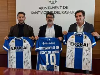 San Vicente y el Hércules se unen para hacer crecer el sentimiento blanquiazul