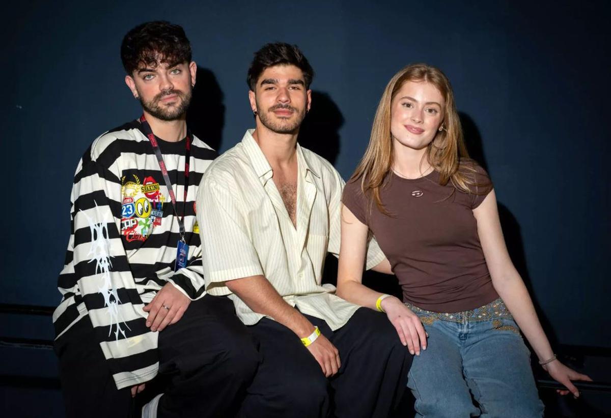 Iván Rojo, Guillo Rist y Olivia Bay, también en la gira. | P. G.