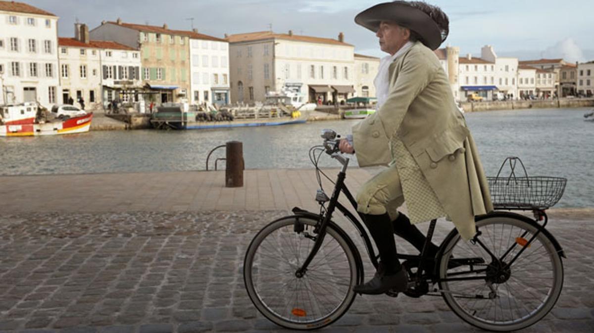 Imagen de 'Molière en bicicleta', sobre el dramaturgo francés.