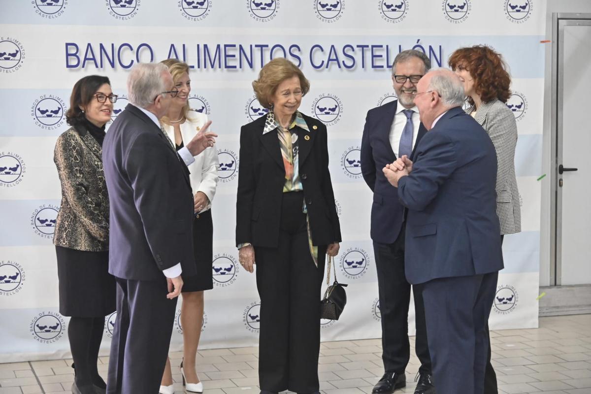 La reina Sofía visita Castelló: las primeras imágenes