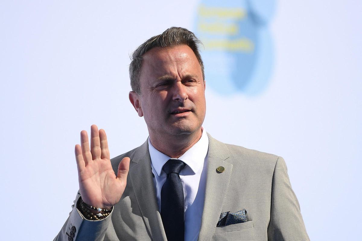 Xavier Bettel, primer ministro de Luxemburgo.