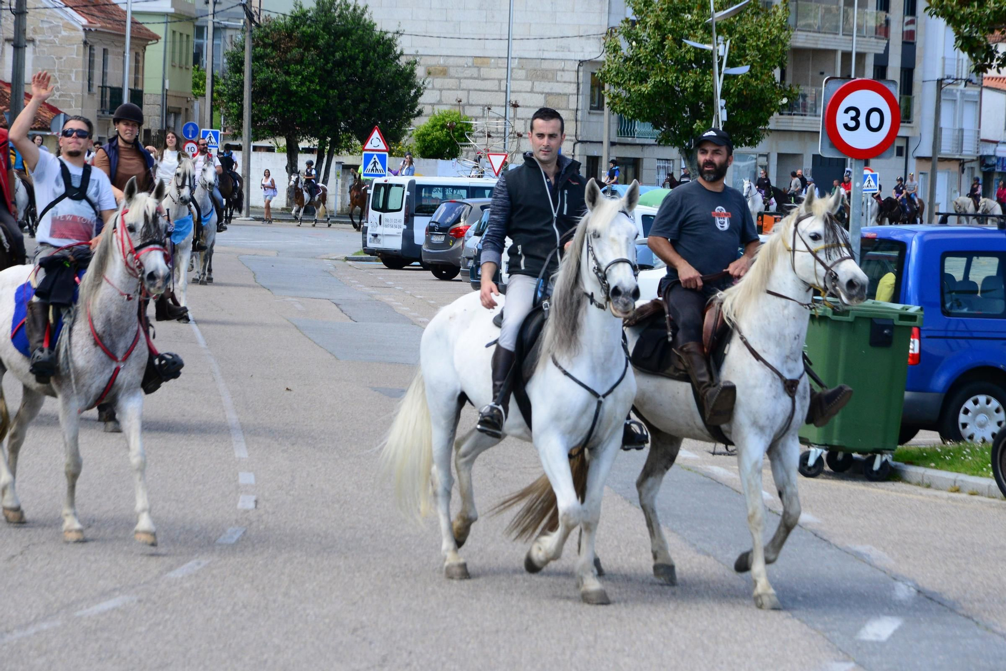 Más de 200 jinetes en la Xuntaza Cabalar de Moaña
