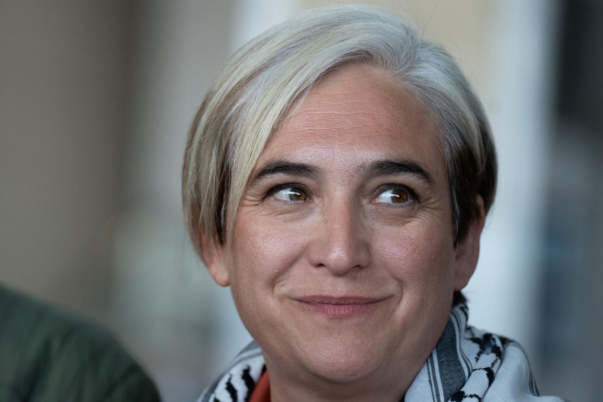 La ex alcaldesa de Barcelona Ada Colau, en abril de 2024.