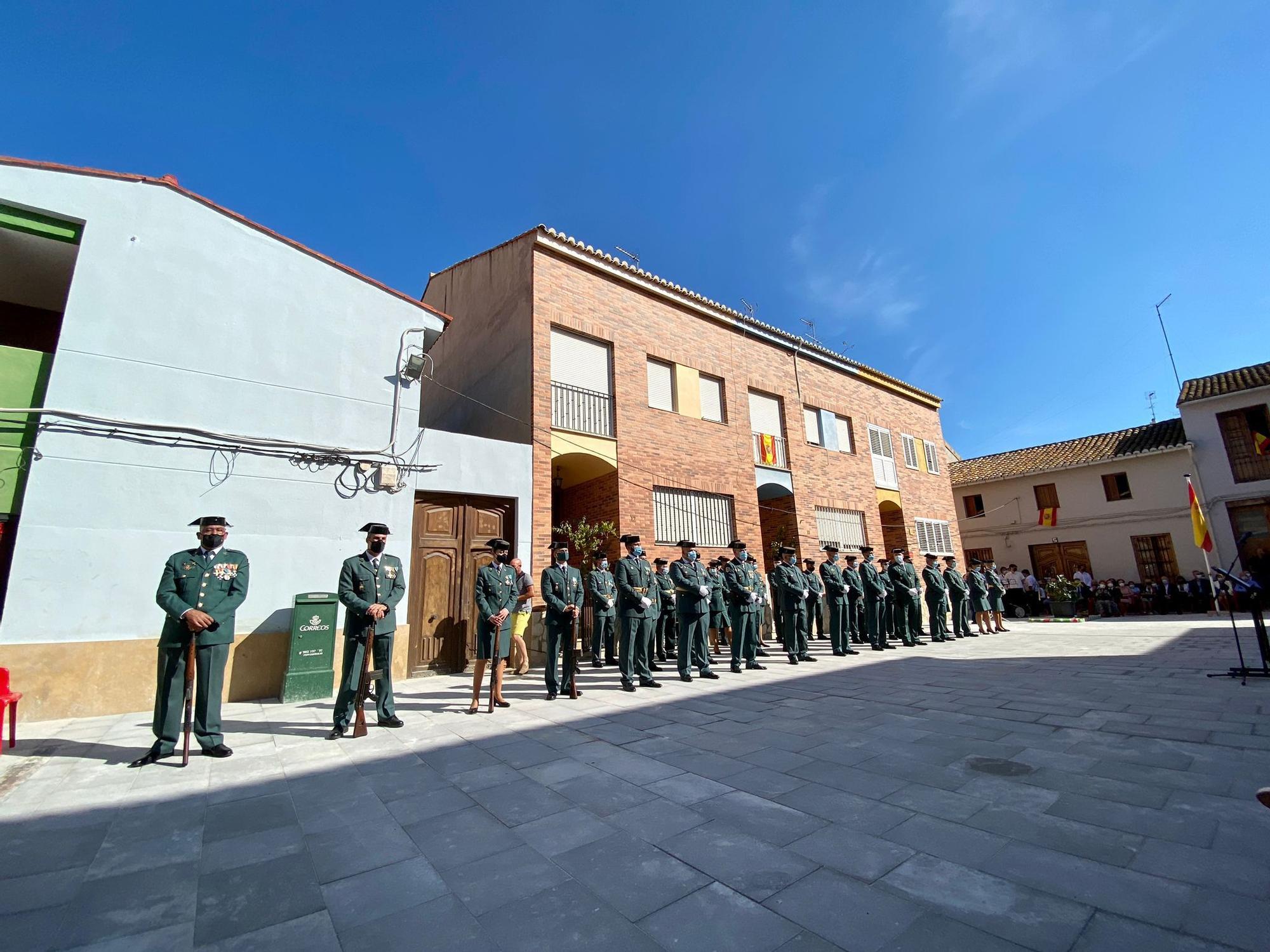 Guardias civiles participantes.