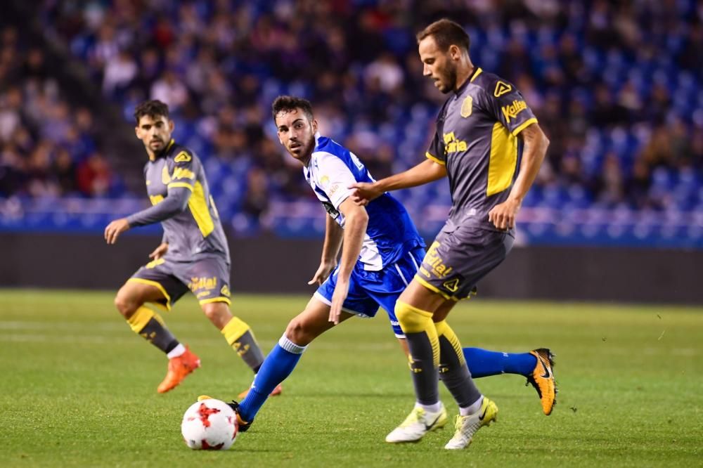 El Dépor cae goleado ante Las Palmas