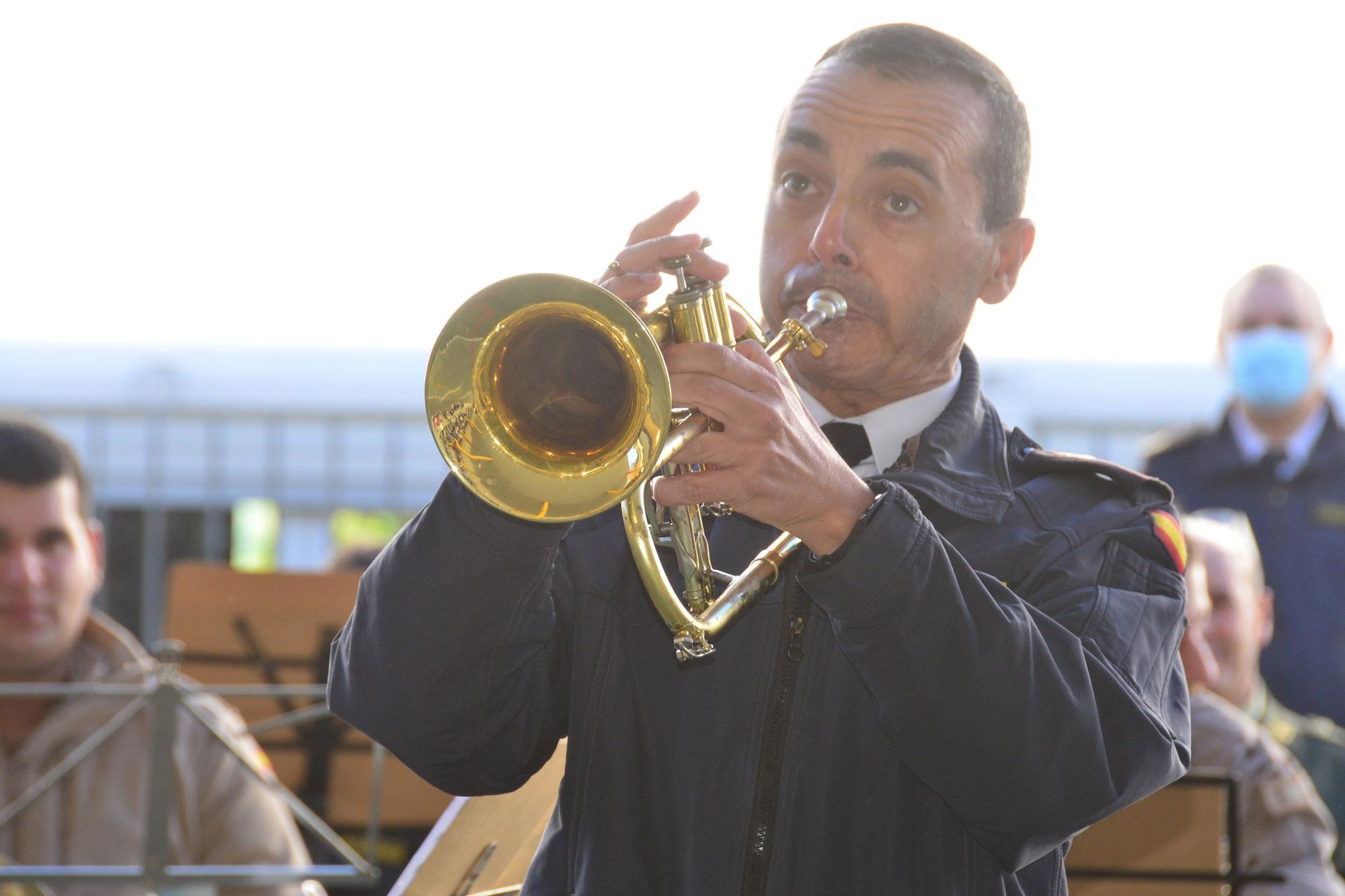 Concierto de la Banda de Música de la Escuela Naval de Marín en Bueu