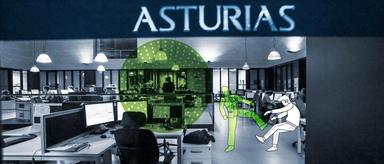 Las instalaciones del 112 Asturias, en una imagen de archivo.