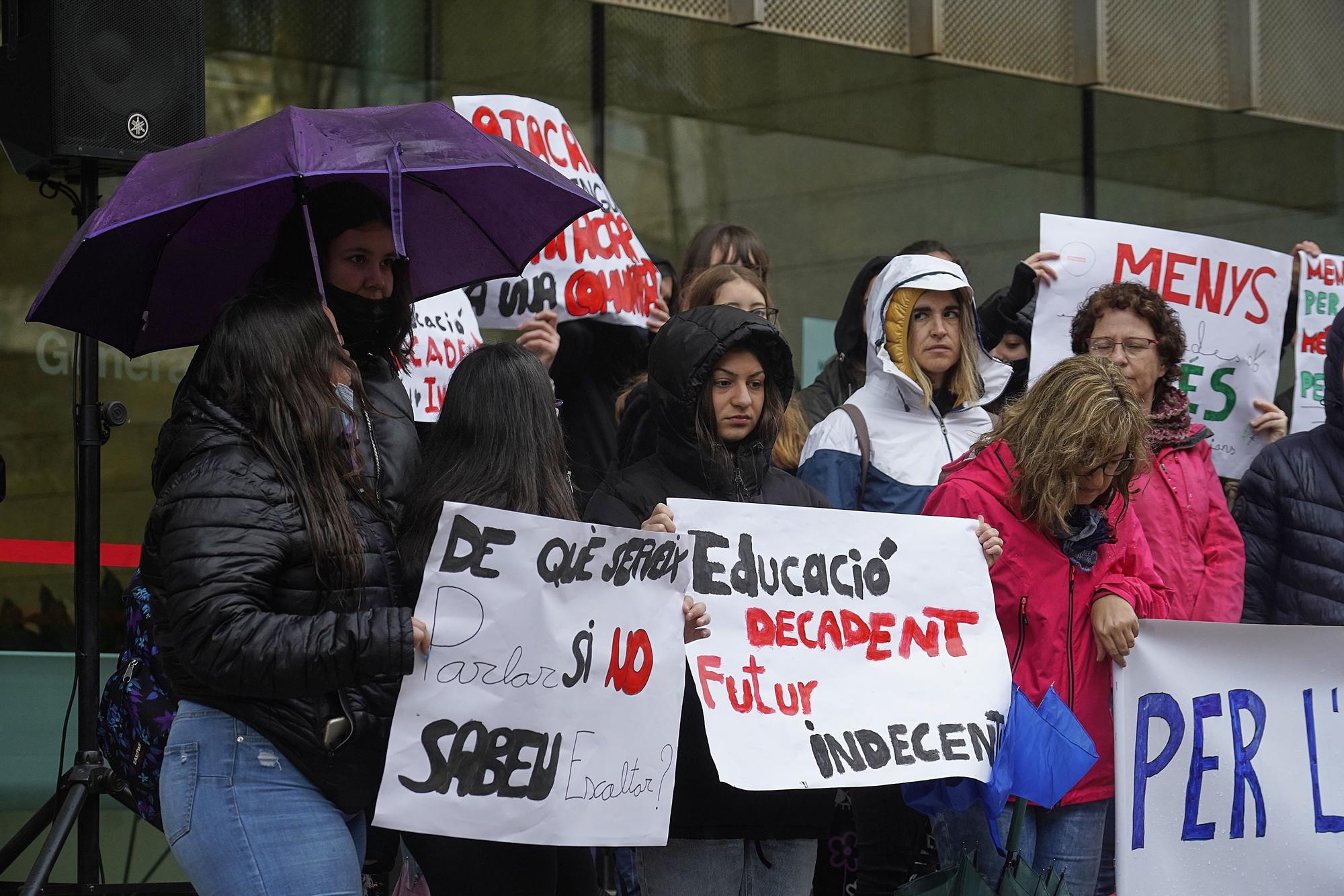 Les llars d'infants, en la darrera jornada de mobilitzacions de la comunitat educativa: "No som un pàrquing de nens"