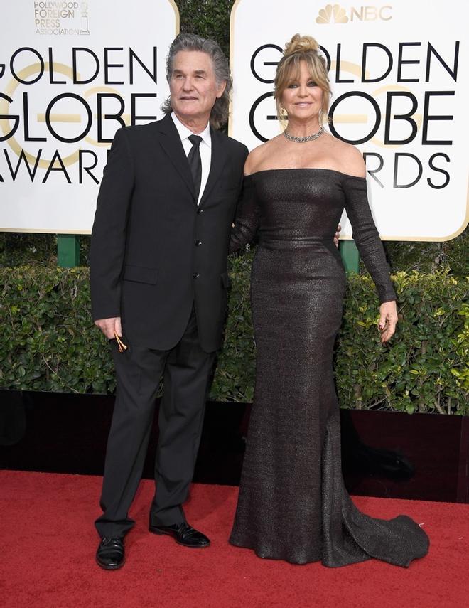 Las parejas de los Globos de Oro 2017,Goldie Hawn y Kurt Russell