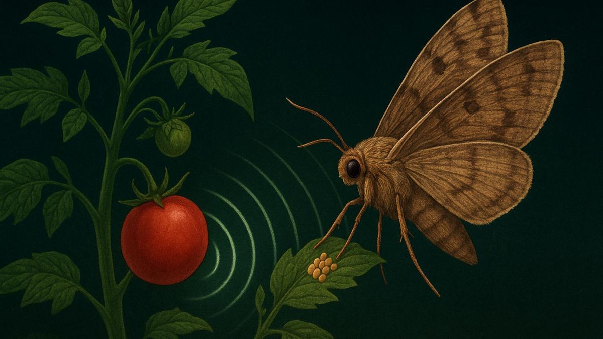 Las polillas aprovechan los ultrasonidos vegetales para elegir dónde poner sus huevos