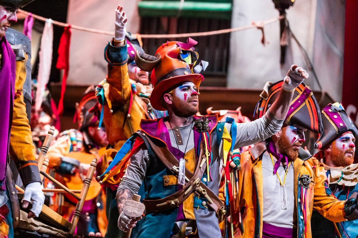 Comparsa 'Los rebeldes'