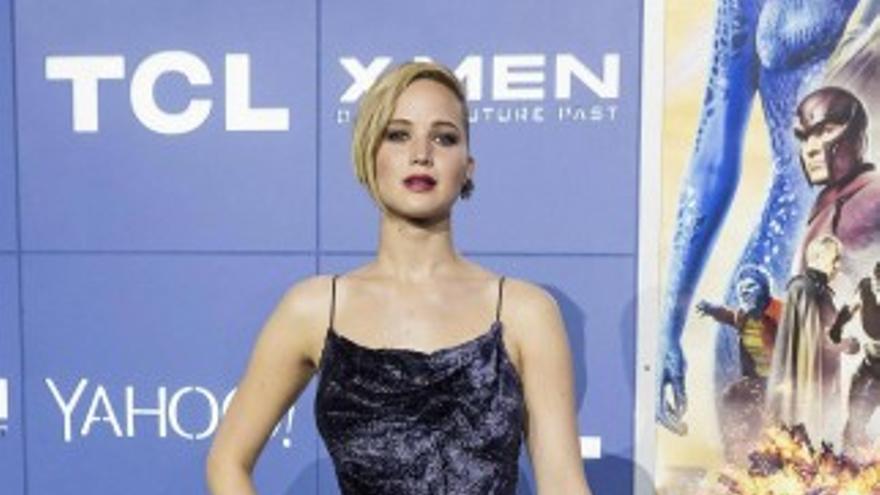 Jennifer Lawrence, en la presentación de  &#039;X-Men: Days of Future Past&#039;