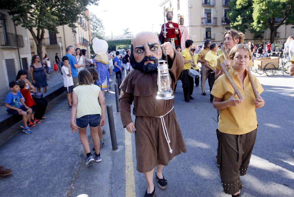 Flama del Canigó a Girona