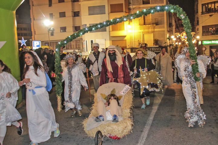 Deporte con buen humor en el Cross Nocturno de Orihuela