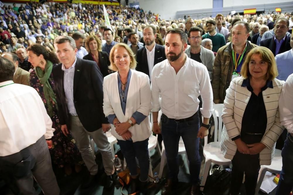 Acto de campaña de Vox en Murcia