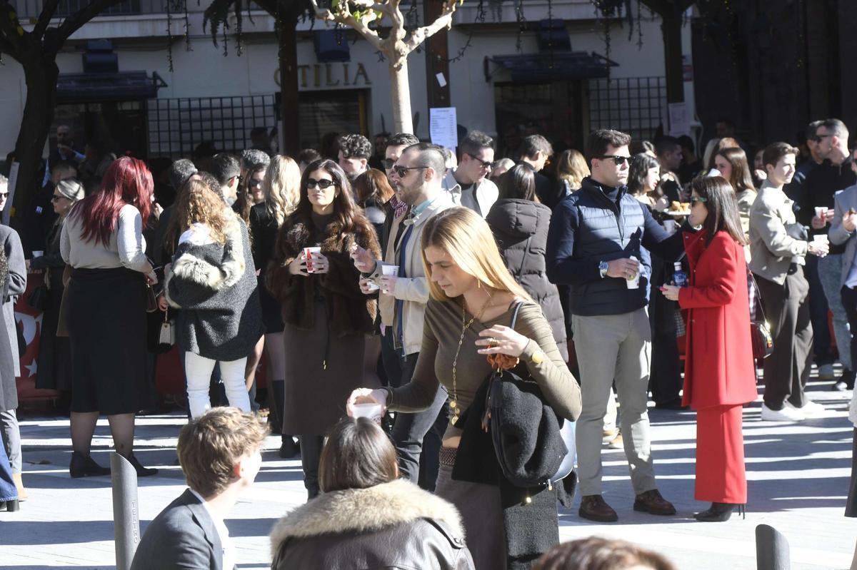 Así ha sido el tardeo de Nochevieja en Murcia