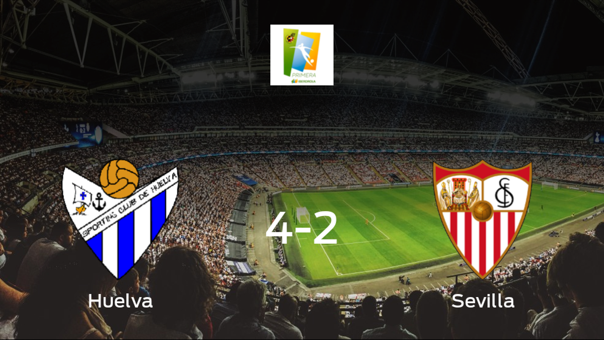 El Sporting de Huelva Femenino vence en casa al Sevilla Femenino por 4-2