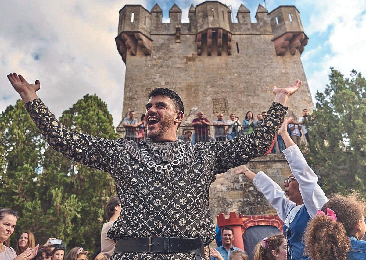 Un espectáculo en el Castillo de Almodóvar.
