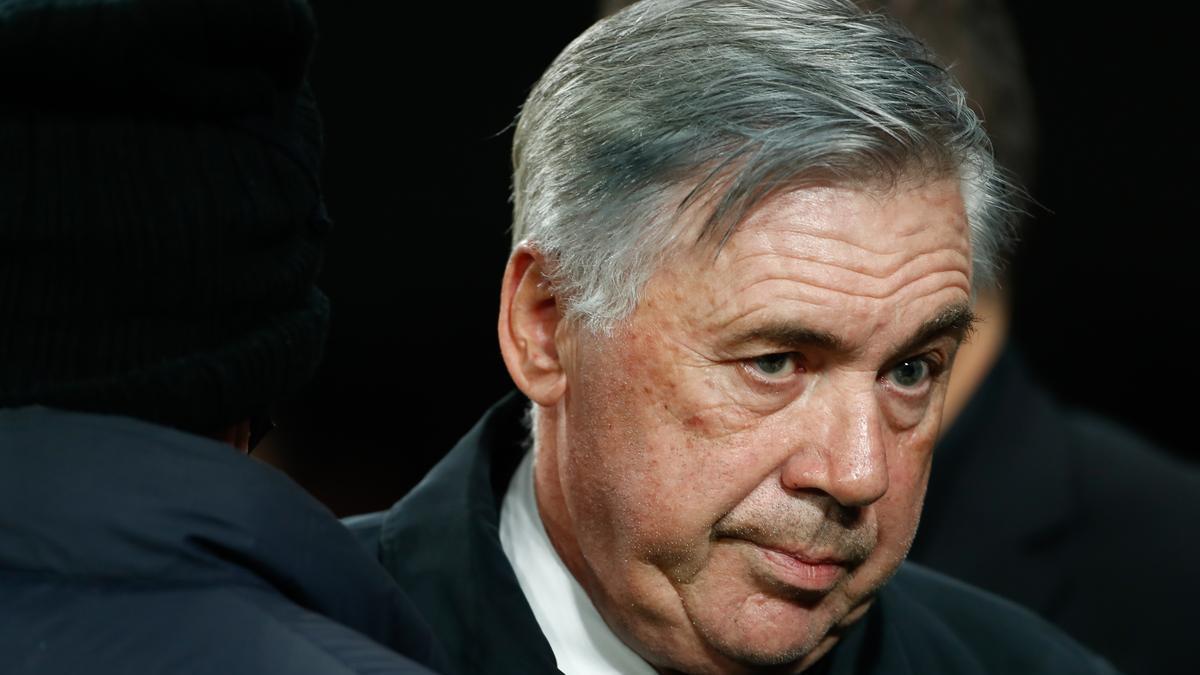 El entrenador del Real Madrid, Carlo Ancelotti